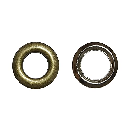 KIYOHARA サンコッコー 片面ハトメ 12組入 #20 内径7mm アンティックゴールド SUN11-197