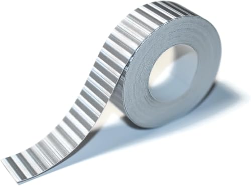 5 METERS ROLL OF ACCORDION BELLOWS TAPE. ACCORDION BELLOWS REPAIR PARTS. COLOR: (SILVER)