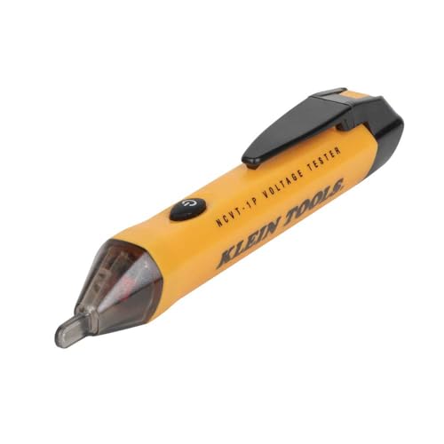 Klein Tools NCVT1P Voltage Tester, Non-Contact Low Voltage Tester Pen, 50V to 1000V AC, Audible and...