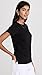 Anthony Thomas Melillo ATM Women's Schoolboy Crew, Black, M