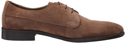 Image of BOSS Men's Colby Smooth Suede Lace Up Derby Dress Shoes