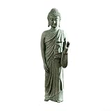 Photo Gallery dazzleex 18 cm ornamento da giardino buddha in piedi pietra resina effetto zen per esterni interni statua decorazione per la casa 3,5 x 5,5 x 18 cm (c) Photo Gallery dazzleex 18 cm ornamento da giardino buddha in piedi pietra resina effetto zen per esterni interni statua decorazione per la casa 3,5 x 5,5 x 18 cm (c)