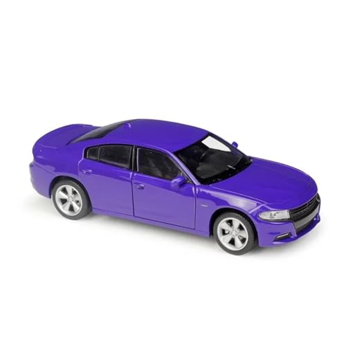 Voiture Sport Charger R/T 2016 miniature 1 24 ornement métallique statique violet