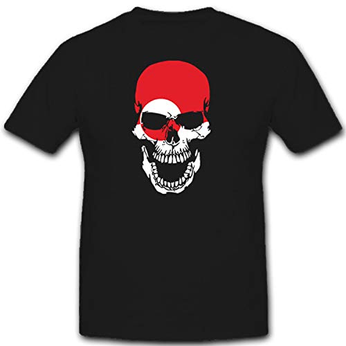 T-shirt Skull Grönland 7630 Noir XXXXXL : coupe ample pour homme fort