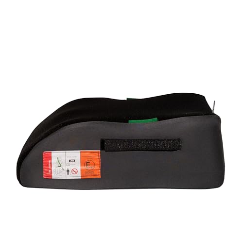 UNITED KIDS Autokindersitz Safari Gruppe II/III EU Norm ECE R129 Sitzerhöhung für Kinder von 135-150cm, Farbe:schwarz-grau