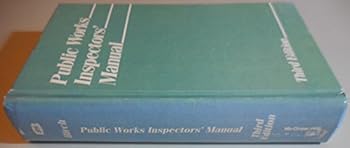 Hardcover Public Works Inspectors' Manual Book