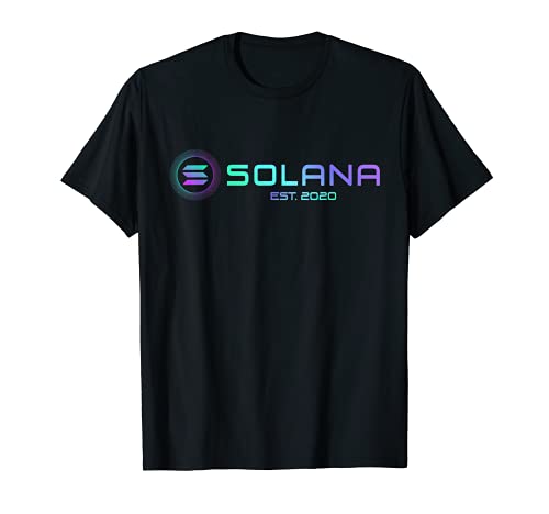 Solana SOL Coin Crypto Logo Blockchain | Solana T-Shirt
