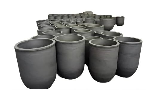 Crisol de Grafito de carburo de silicio, 1 Uds., for Metales, Estufa de carburo, Horno eléctrico de fundición, fundición, refinación, crisoles SiC (Color : No.5-120x128mm)