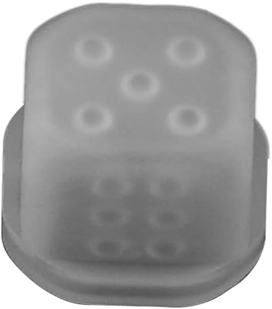 Moldes de silicona para dados de 19 formas, filetes cuadrados, triangulares, resina epoxi para bricolaje, dados de cristal, carritos, suministros de