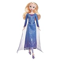 Mattel Disney Frozen Elsa Fashion Doll & Accessories, Ice-Skating Look with Removeable Dress & Skates Plus 1 Pair of Shoes, Inspired by Frozen: Winter Festival, JBG53