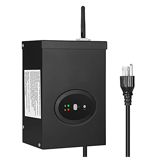 DEWENWILS 200W Smart Wi-Fi Low Voltage Transformer, Schedule and Timer, Compatible with Alexa and Google Home, 120V AC to 12V AC, Weatherproof for Landscaping Light, Spotlight, Pathway Light