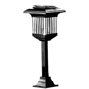 Muggendoderlamp 2 in 1 Muggenwerende lamp en verlichting Zonne-energie-buitentuin UV-LED Lichte mug plest bug zapper insectenverlichting Muggenverdelger Lamp (Color : E)