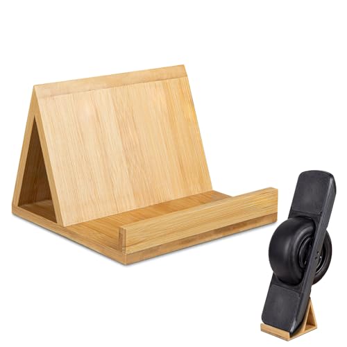 Eldarovian Heavy-Duty Stand Compatible with Onewheel Pint S/XR/GT Wooden Skateboard Storage Rack with Wide Base Electric Board Parking Stand