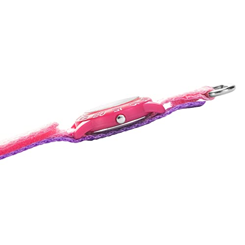 DISNEY Minnie Mouse Watch for Kids – Minnie Watch for Girls, Toddlers & Kids Ages 3-5 – Adorable Mouse Watches Young Fans – Cute and Figaro Watches with Pink Bezel & Nylon4