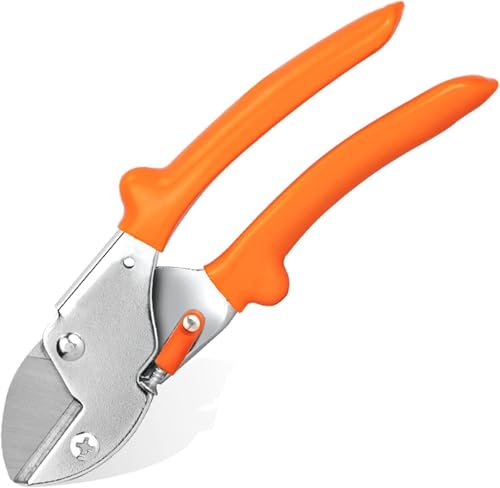 Obreeze hyi Tijeras de podar Tijeras de podar Cortador de Ramas Tijeras de Alta dureza con Mango arqueado Tijeras de podar Florales para jardinería Herramientas de jardinería