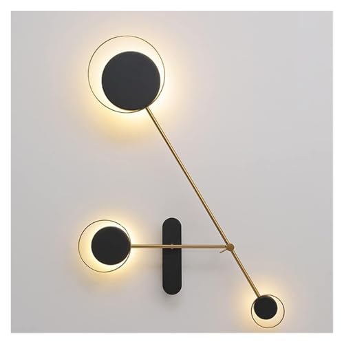 Appliques murales pour escalier design minimaliste noir pour illuminer votre entrée