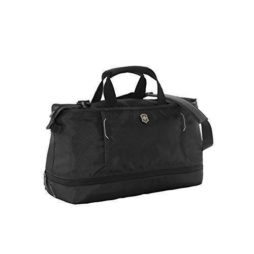 Victorinox Werks Traveler 6.0 XL Weekender Bag with Zipper Expansion, Black, 14.2-inch