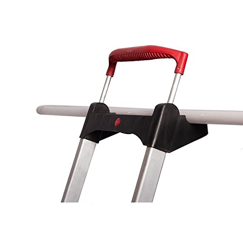 Escada Dobravel 6 Degraus Confort em Aluminio Alumasa 150 kg de de Capacidade