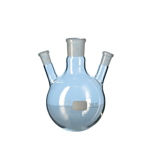 Collier avec rond piston de NS Duran 24/29ns mittelhals ballon 500 ml
