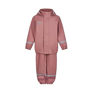 Color Kids Rain set solid PU uniseks-kind regenjas