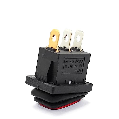 Miniinterruptor de encendido de 12V para camperizar furgonetas y controlar luces led interiores 4
