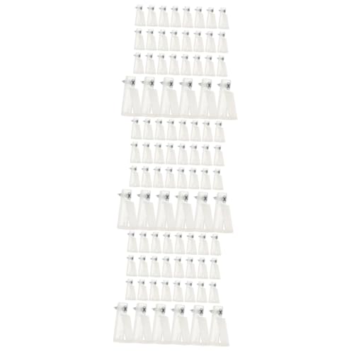 Unomor 3sets String Lights Hangers Outdoor Light Hooks Easy Install Screw-in Hooks for 30pcs*3