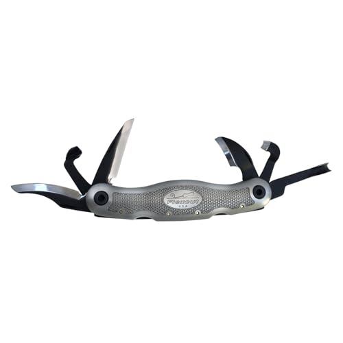 FLEXCUT Left Handed Carvin Jack 2.0, Folding Multi Tool for Woodcarving, Includes 6 Blades, Made in USA | JKNK291