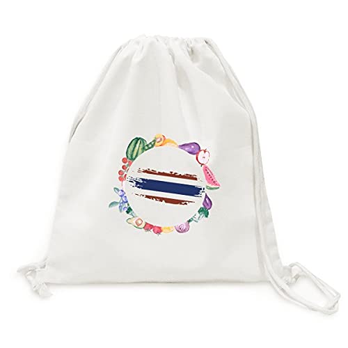 Sac en tissu pliable avec illustration artistique drapeau de Thaïlande
