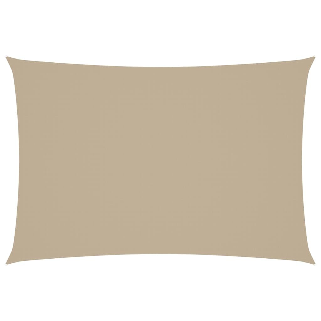 vidaXL Sunshade Sail Oxford Fabric Rectangular 2.5x4.5 m Beige — image 1