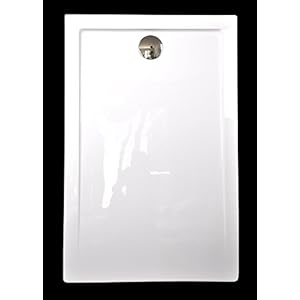 Art-of-Baan® Douchebak 140×80 cm I douchebak van sanitair acryl I zeer platte douchebak I douchebak in wit I DIN…