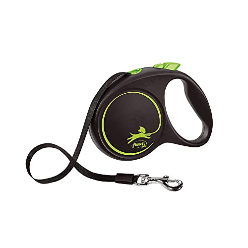 Correa Flexi Black Design M Cinta 5M Verde Cover