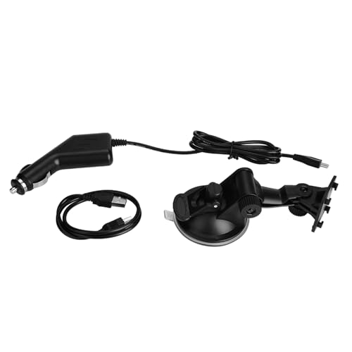 Navigatore GPS per Auto Touch Screen 5 Pollici DDR256M 8GB MP3 FM Mappa Europa Nero