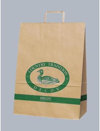 福助工業 紙手提げ袋 ラッピーバッグ No.1 ニューデコイ 1ケース 50個&times;3セット入 00754267