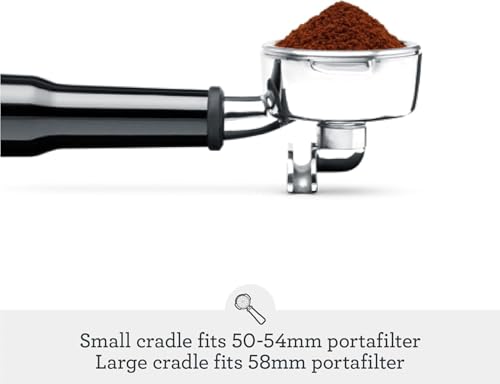 Sage - The Dose Control Pro - Precision Coffee Grinder, 60 Grind Settings - 340g Coffee Bean Capacity, with Timer - Overheat Protection - Silver