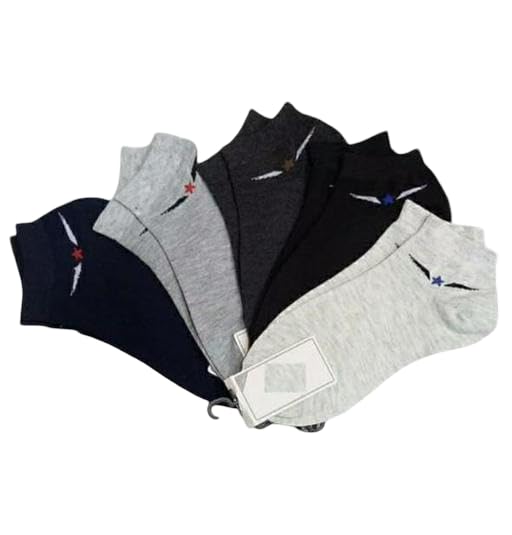 Men's Multicolor Cotton Socks Combo | Trendy Solid Ankle Socks Pack of 5 Pair Multi free size-picture-29