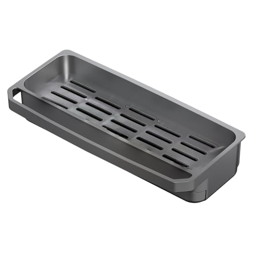 Organizador De Fregadero De Cocina, Soporte De Gran Capacidad Con Bandeja De Drenaje Automático, Organizador Y Almacenamiento De Fregadero De Cocina Cocina, Organizador De Fregadero De Cocina