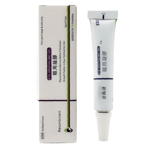 Cat and Dog Eye Gel, for Conjunctival Inflammation, Corneal Rupture, Redness, Inflammation and Ectropion of the Eyelids, Effectively Protect the Eyes From Serious Damage