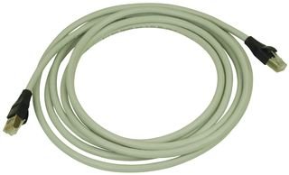 L-com TRD Shielded Cat 6 Cable Gray, 10ft