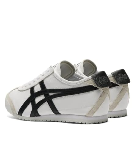 Generic Men’s PU Upper Striped Casual Lace Up Sneakers White - Image 6