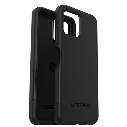 OtterBox REVVL 6 5G Commuter Series Lite Case - Black, Slim and Tough, Pocket-Friendly, with Open Access to Ports and Speakers (No Port Covers)