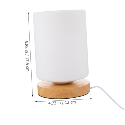 Lámpara de mesa LED ajustable con luz cálida y carga USB miniatura 2