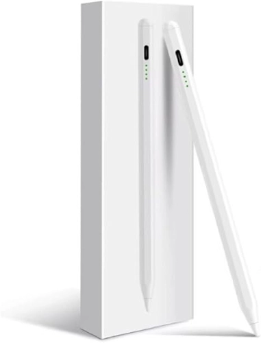 Caneta Touch Premium Universal Tablet Celular Smartphone Ponta fina removível 2 pontas extra Sincronização fácil com Android IOS — Precisão, Estilo e Sofisticação na Ponta dos Seus Dedos