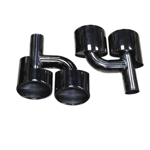 Embouts d'échappement Mercedes W204 W212 W221 noirs look C63
