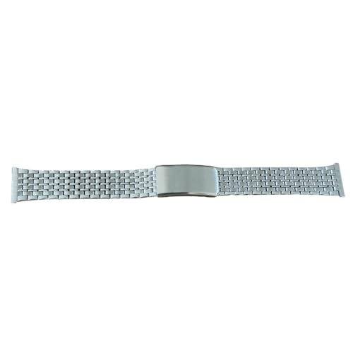 Bracelet de montre 20 mm acier inoxydable BUZZUFY universel maillons réglables
