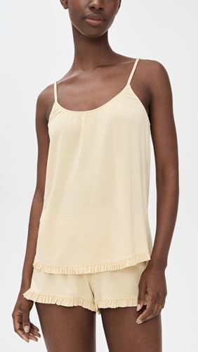 Image of Gisele TENCEL Modal Ruffle Cami & Shortie Short Set
