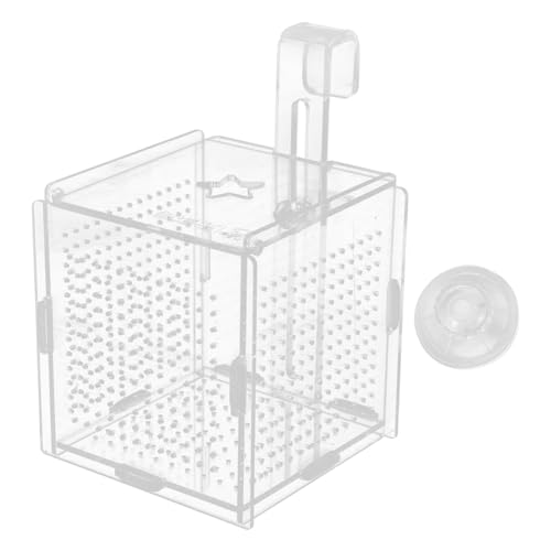 iplusmile 1 セット ベタボックス 透明 フィルター 水族館 吸盤フック ポンプ ネット ヒータ 小さな水槽 パケット ワイヤー 戦車 大きな水槽 水中 アクリル Transparent