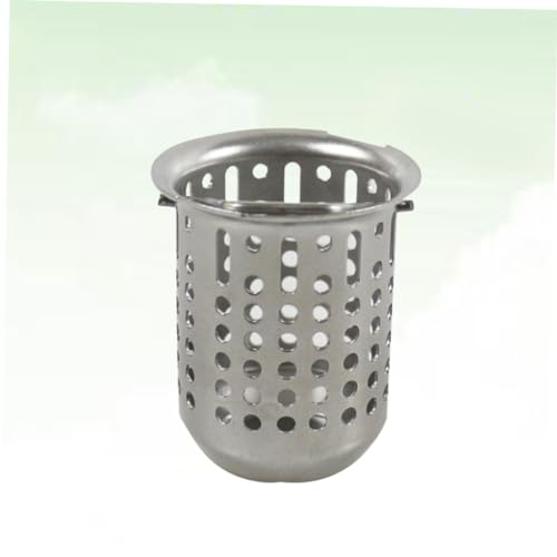 Colador de acero inoxidable con asa para fregadero miniatura 5