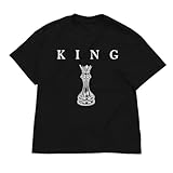 Kelxjia Boys Graphic Tee King Chess Printed T-Shirt Kids...