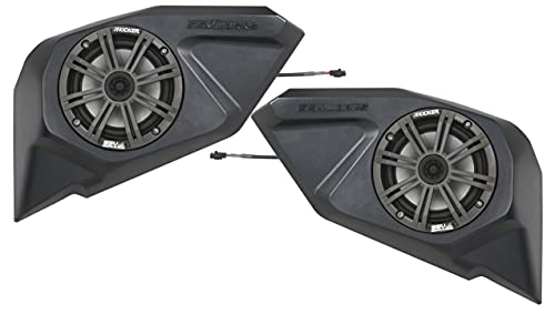 Image of SSV Works 2020 + Polaris RZR Pro XP 4 Seater Rear Door Speaker Pods W / 6.5 inch Kicker Speakers
