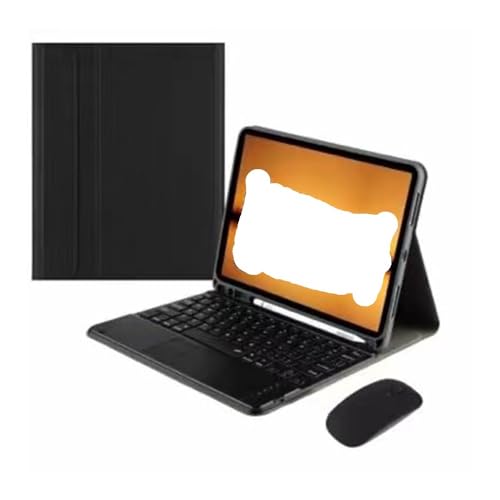 Funda de cuero con ranura para bolígrafo y teclado para iPad de 10.9